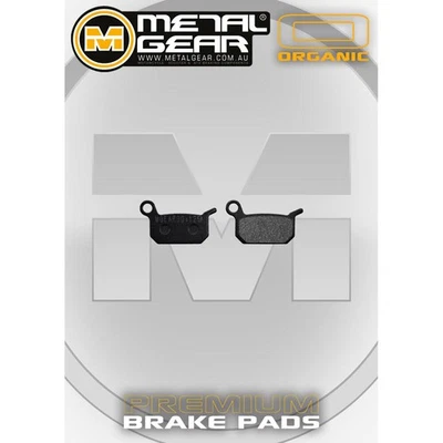 Brake Pads Organic Front Left or Rear for TOMOS MC 50 Senior 2005 2006 2007 - Image 1 of 2