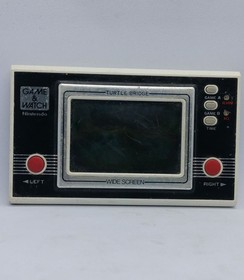 Nintendo Turtle Bridge Handheld LCD video game & watch sound working