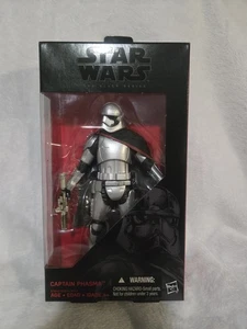 2015 Star Wars Capitana Phasma Serie Negra Juego de Figuras 6" Hasbro Imperial Disney - Imagen 1 de 12