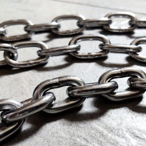 Edelstahlkette A2 kurzgliedrig Ankerkette Rundstahlkette DIN 766 Kette - Bild 1 von 2