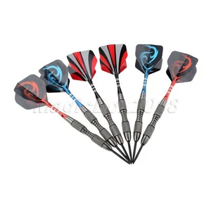3X 2pcs Aluminum Shaft Dart Steel Needle Tip Darts with 6pcs O Anti-skid Rings - Picture 1 of 10