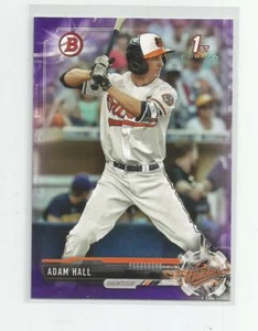 2017 Bowman Draft ADAM HALL Purple 183/250 - Picture 1 of 1