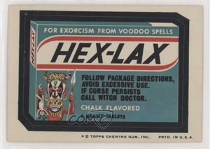 1974 Topps Wacky Packages Series 8 Hex-Lax h3a