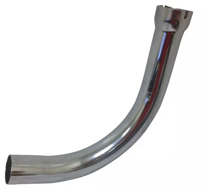 Panhead Exhaust Header J Pipe Front Chrome 1948-65 Harley Davidson Chopper F FL - Image 1 of 4