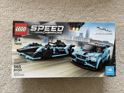 LEGO 76898 Speed Champions Formula E Panasonic Jaguar Racing Gen2 I-Pace eTrophy - Image 1 of 2