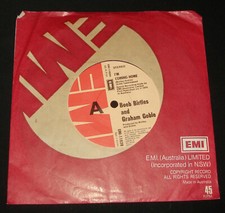 BEEB BIRTLES & GRAHAM GOBLE  45 I'M COMING HOME - 1970s Aussie pop
