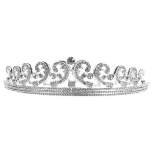 Crystal Hair Comb Vintage Tiara Headband Birthday Crystal Tiara - Picture 1 of 12