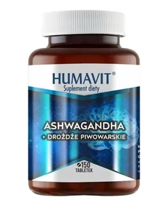 Humavit Ashwagandha & Bierhefe Tabletten, 150 Stück, GOLDSTUDIO - Bild 1 von 1