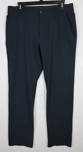 Under Armour UA Herren Golfhose Herrengröße 34 x 32 schwarz vorne flach Stretch - Bild 1 von 7