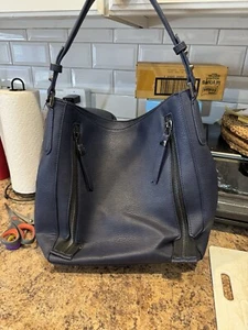 Sandra Roberts Squared Navy Purse NWT - Picture 1 of 3