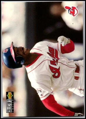 1996 UD Collector's Choice #410 Kenny Lofton - Checklist FREE SHIPPING! - Image 1 of 2