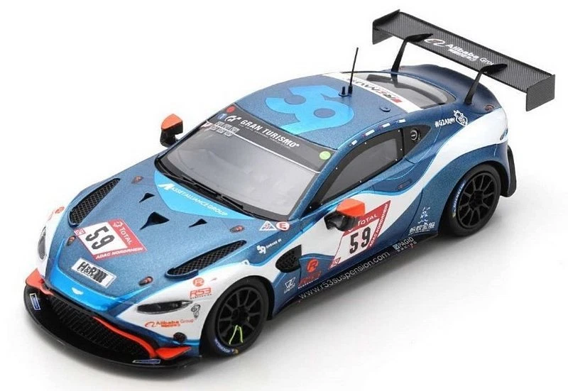 Aston Martin Vantage GT4 Nurburgring 2020 West-Turner-Adam 1:43 SPARK SG700 - Immagine 1 di 1