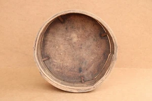 Vintage Crate Antique Primitive Wood Measure Bucket Bowl Plate Grain Seeds 19th. - Picture 1 of 10