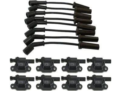 For Chevrolet Suburban 3500 HD Ignition Coil and Spark Plug Wire Set 69694CRHM - Image 1 of 2