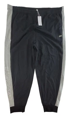 NWT Lacoste Big Fit Sweatpants BIG &TALL Size  3XLB  3XL BIG Black/Gray - Image 1 of 4