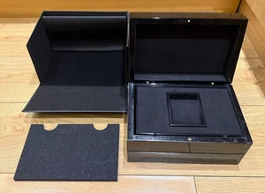 Echte Original große Holz Holz Bvlgari Bulgari Uhrenbox Gehäuse Komplettset - Bild 1 von 10
