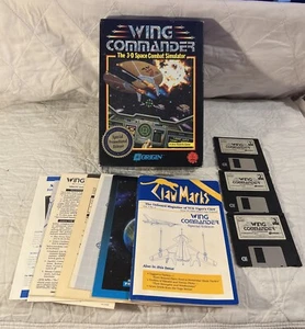 Wing Commander 1990 Origin IBM PC 3.5 Floppy Big Box Special Promotional Release - Picture 1 of 13