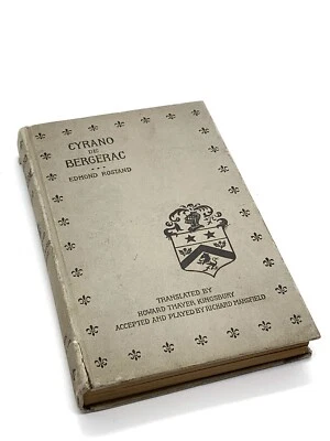 CYRANO DE BERGERAC 1st American Ed.,1898, Edmond Rostand, Rare Variation - Image 1 of 4