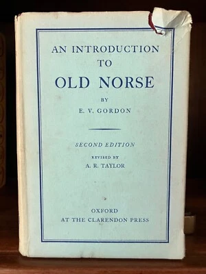 E. V. Gordon, An Introduction to Old Norse, 2nd ed. (1957 [1966]) - Image 1 of 4