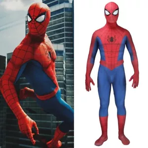 Spider Man PS4 Body Clásico Peter Parker Disfraz Juegos con disfraces Hecho a mano - Imagen 1 de 12