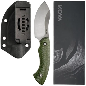 KOVA Tracer Fixed-Blade Knife – 3″ Recurve Blade, G10 Handle, Kydex Sheath 3.6oz - Picture 1 of 8