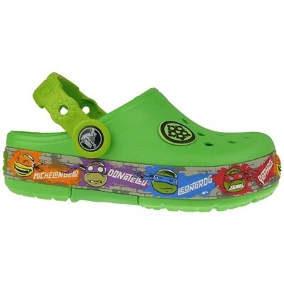 CROCS CrocsLights Teenage Mutant Ninja Turtles Clogs, LED Blinkfunktion Gr.24-35 - Bild 1 von 2