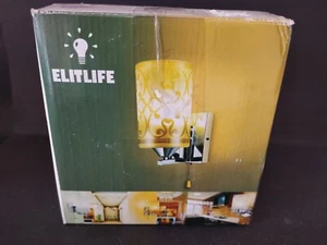 NIB Vintage Elitlife Modern Glass Wall Light Sconce Lighting Lamp Fixture Indoor - Picture 1 of 10