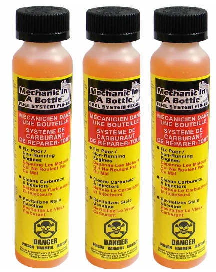 Mechanic in a Bottle 4 oz. Fuel Additive All 2 & 4 cycle engines - 3 Pack - Image 1 of 1