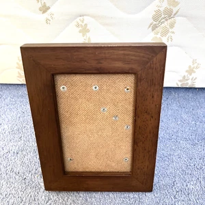 Marco de fotos de madera independiente o colgante de pared tiene capacidad para 14 cm x 9 cm madera vintage - Imagen 1 de 14