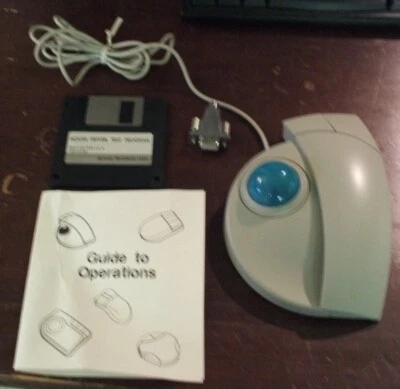 PS2 / Serial Stretch-Ball Adjustable Trackball - STK4000 - 1995 Vintage - Image 1 of 4