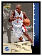2006-07 Upper Deck Rookie Debut #23 CHAUNCEY BILLUPS Detroit Pistons ~C3T