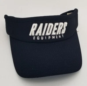 Oakland Raiders Las Vegas Visor Hat Cap Flexfit Reebok NFL Equipment Football - Picture 1 of 3