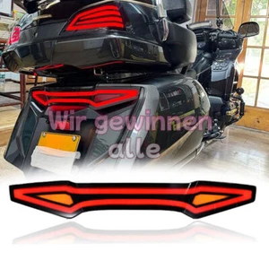 für Honda Gold Wing GL1800 2001-2017 Gelbe Blinklicht LED Kotflügelrücklicht - Picture 1 of 12