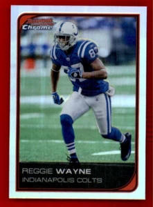 2006 Bowman Chrome Refractors #123 Reggie Wayne. - Picture 1 of 2