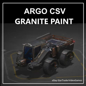 STAR CITIZEN PAINTS - ARGO CSV GRANITE LIMITED PAINT / SKIN - Picture 1 of 1