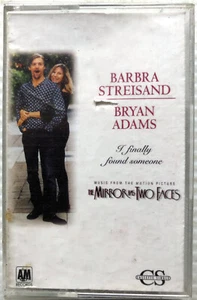 Barbra Streisand Bryan Adams I Finally Found Someone (Cassette Tape, 1996) VGC - Picture 1 of 5