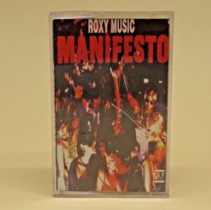 Cassette Tape ROXY MUSIC Manifesto - sealed New Age India - Foto 1 di 3
