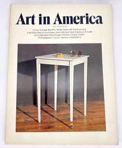 Art in America Magazine 1974 July Aug No 4 - White Table Rainbow Leg - Bild 1 von 12