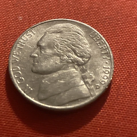1999 D Jefferson Nickel • Buy 10 Get 50% Off • • #230601 Cover