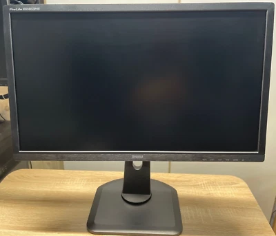 iiyama ProLite B2483HS-B1 61cm (24")LED-Monitor Full-HD (VGA ,DVi HDMI Gebraucht - Bild 1 von 4