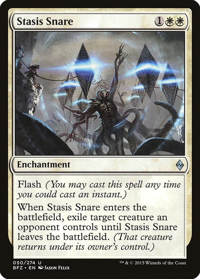 Stasis Snare [Battle for Zendikar] (BFZ 50) Near Mint - Image 1 of 1