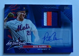 2025 Topps Update Pete Alonso All-Star Stitches Patch AUTOGRAPH #12/25 AST-PA  - Bild 1 von 4