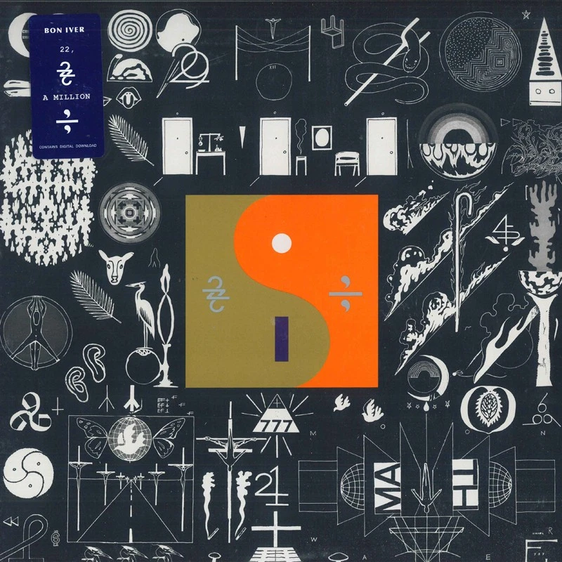 LP Bon Iver 22 A Million JAG300 Jagjaguwar Jagjaguwar 00400 - Image 1 of 1