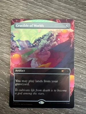Crucible of Worlds (Galaxy Foil) Secret Lair Drop Foil - Image 1 of 2