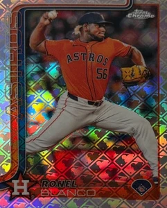 2025 Topps Chrome Logo Refractor Edition #292 Ronel Blanco - Bild 1 von 2