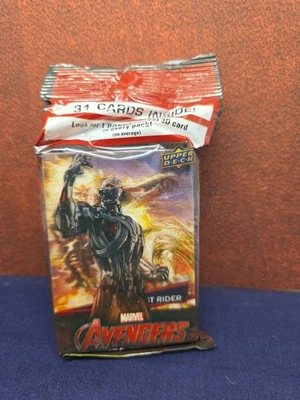 2015 Upper Deck Avengers Age Of Ultron 31-Card Jumbo Pack 3D Insert  - Image 1 of 2