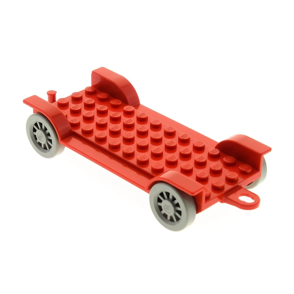 1X Lego Fabuland Vehículo 6X12 Rojo Chasis Coche 4326 X852C01 Foto 1 de 1