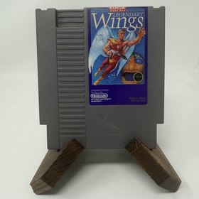 Vintage Legendary Wings Nintendo NES Video Game Cartridge Capcom Tested