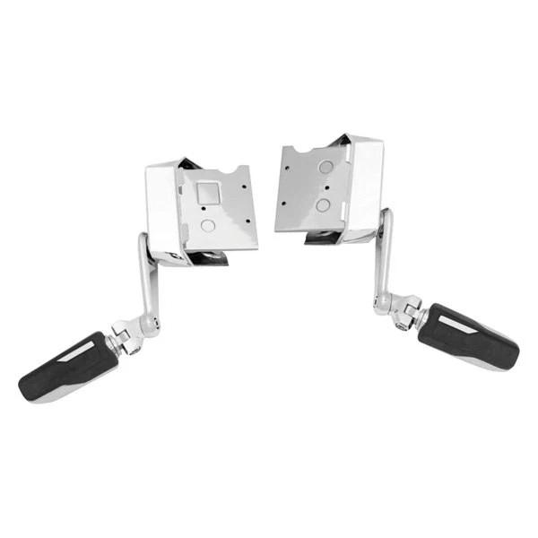 For Honda Goldwing 1800 2001-2020 Kuryakyn 6758 Omni Mount Highway Pegs Black Foto 1 de 3