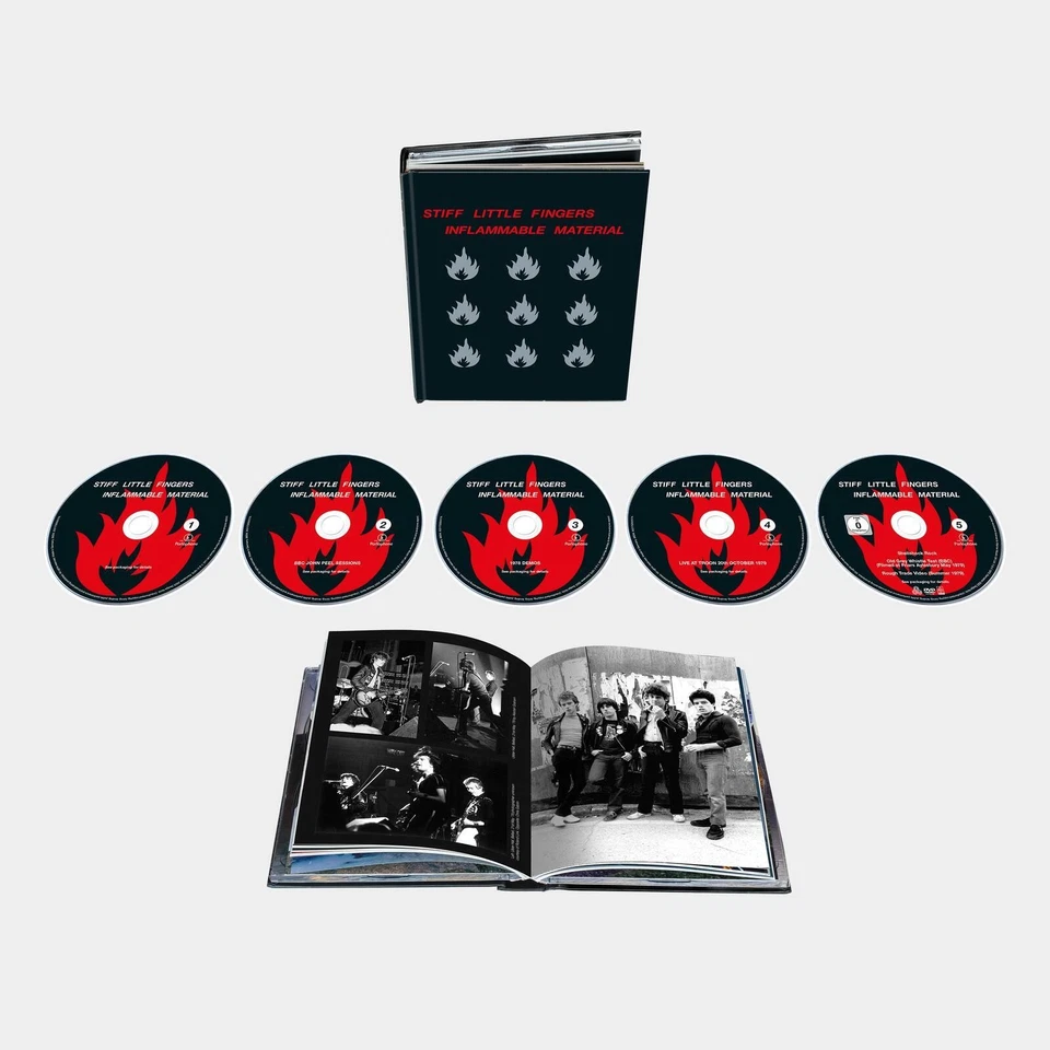 Stiff Little Fingers Inflammable Material (2025 Remaster) (CD) Box Set with DVD - Bild 1 von 1
